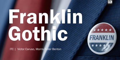 Franklin Gothic Font Poster 1